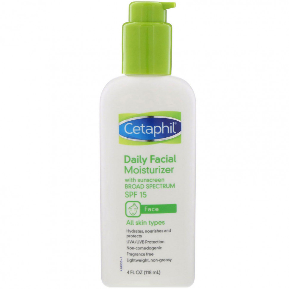   Cetaphil,       SPF 15, 118    -     , -  