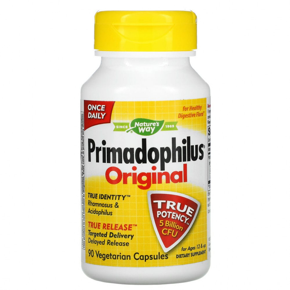   Nature's Way, Primadophilus, ,    12 , 5  , 90     -     , -  