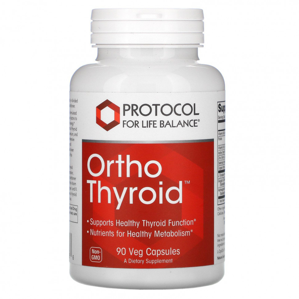   Protocol for Life Balance, Ortho Thyroid, 90     -     , -,   