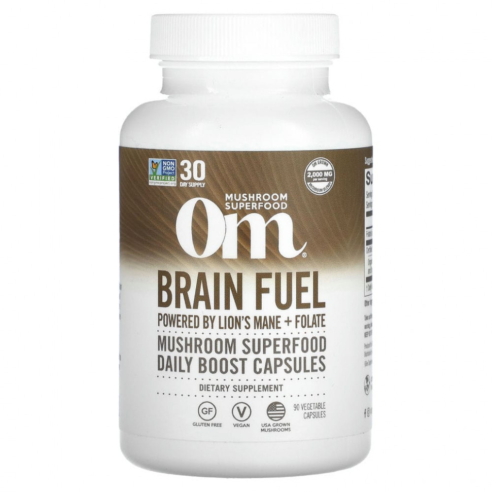   Om Mushrooms, Brain Fuel,    , 667 , 90     -     , -,   