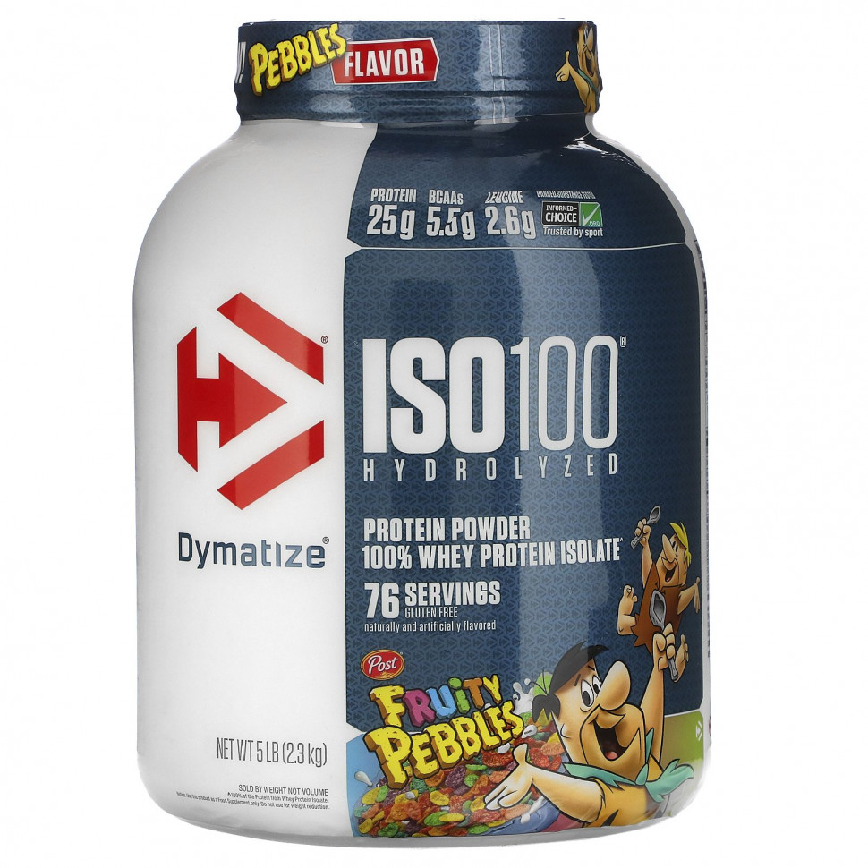   Dymatize Nutrition, ISO100,  100%   ,  , 2,3  (5 )   -     , -  