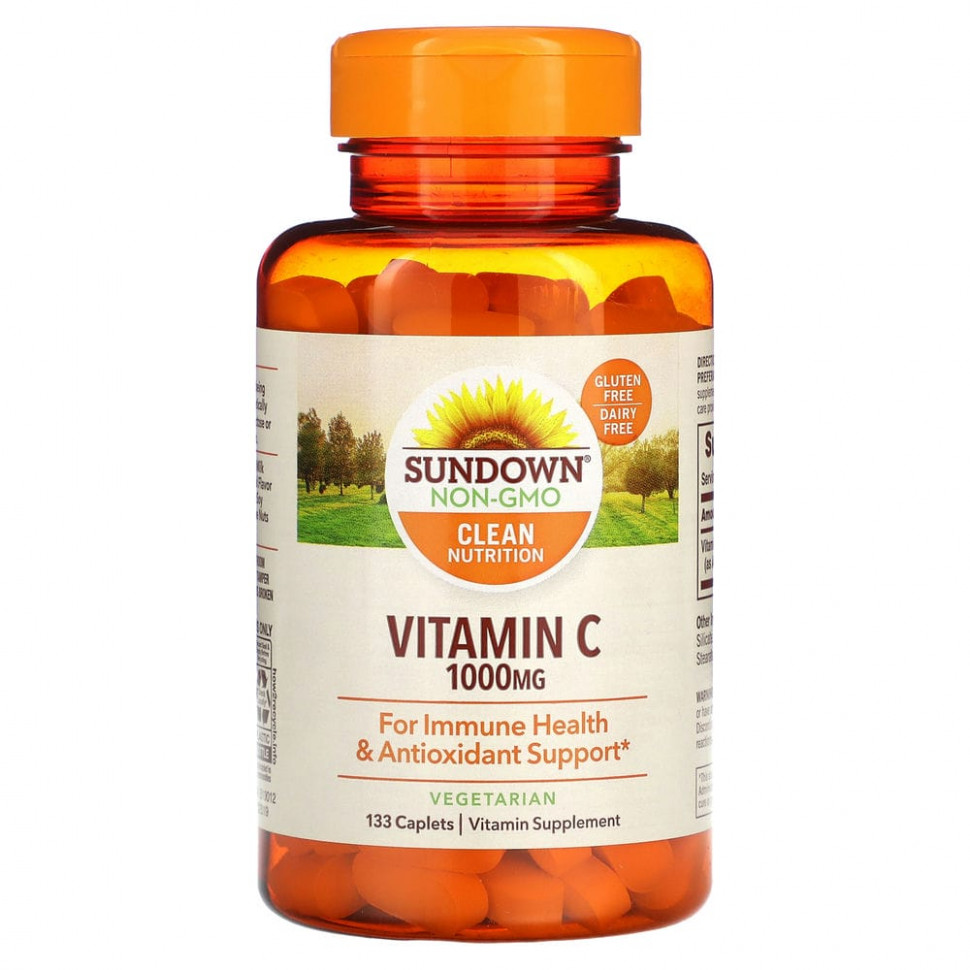   Sundown Naturals,  C, 1000 , 133    -     , -  