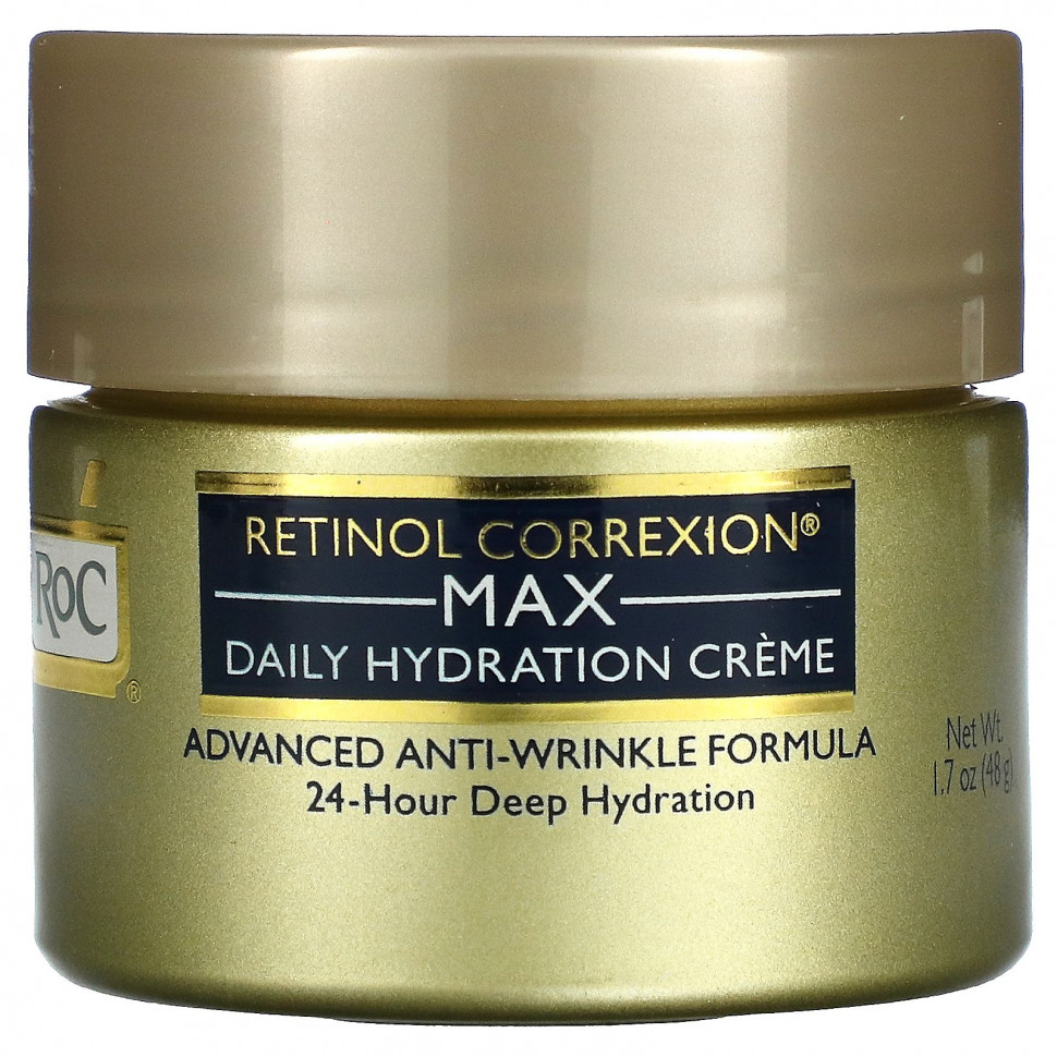   RoC, Retinol Correxion, Max Hydration Cream, 1.7 oz (48 g)   -     , -  