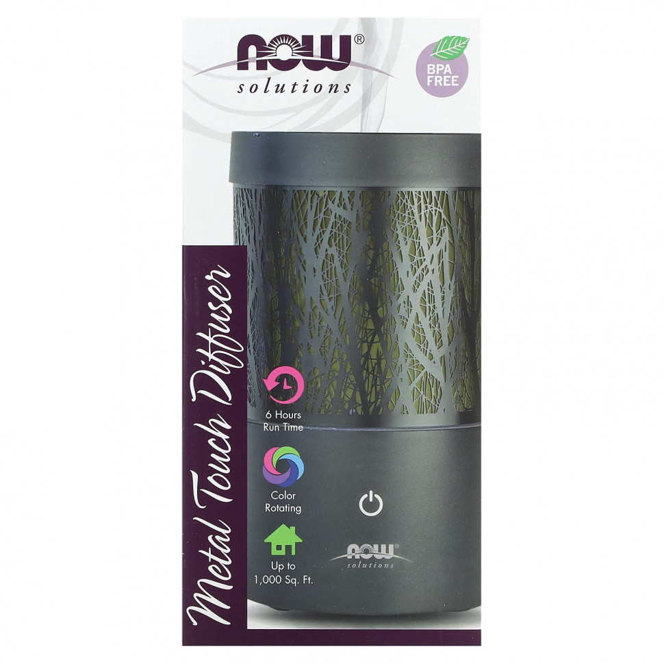   NOW Foods, Solutions, Metal Touch Diffuser`` 1    -     , -  