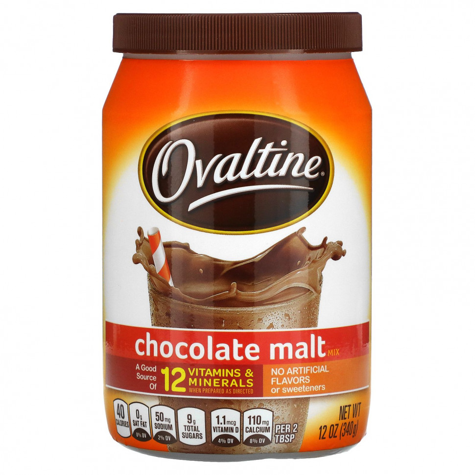   Ovaltine, - , 12  (340 )   -     , -  