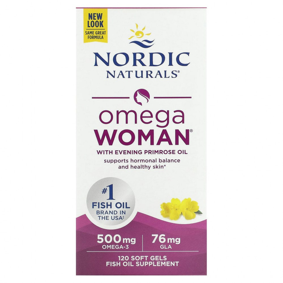   Nordic Naturals, Omega Woman,    , 120    -     , -,   