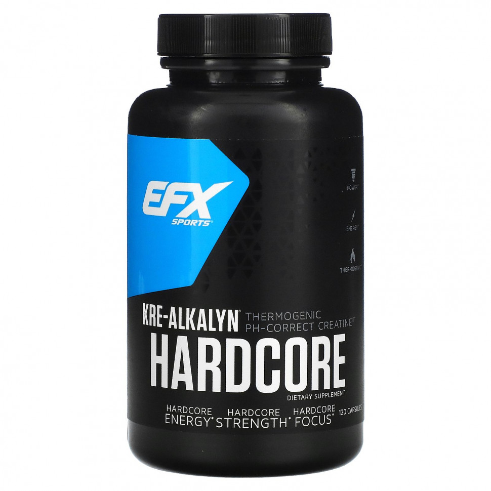   EFX Sports, Kre-Alkalyn Hardcore, 120    -     , -  