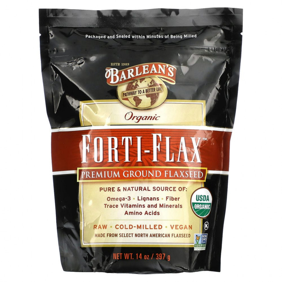   Barlean's, Organic Forti-Flax,     , 397  (14 )   -     , -,   
