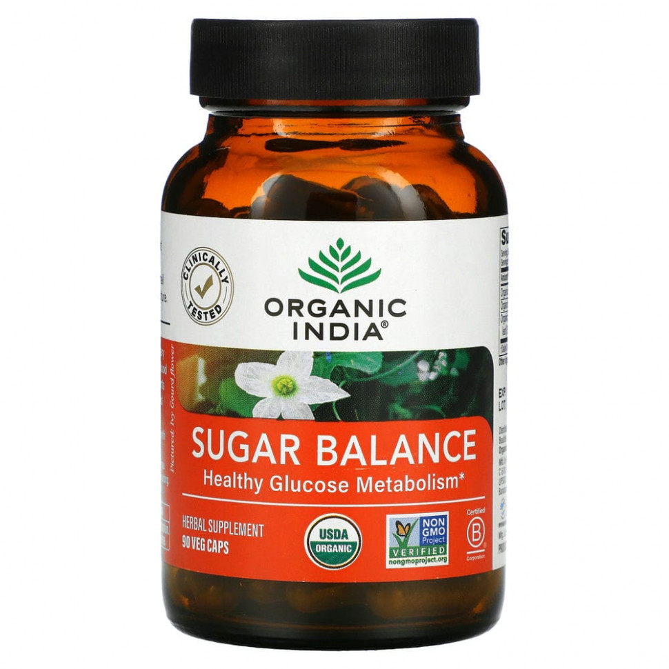   Organic India, Sugar Balance,   , 90     -     , -  