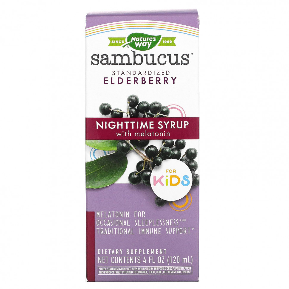   Nature's Way, Sambucus for Kids,             , 120  (4 . )   -     , -  