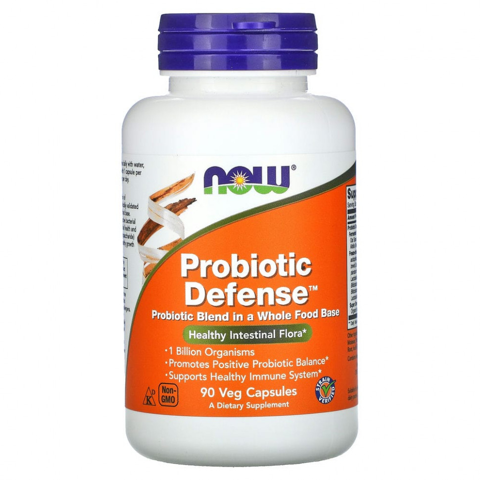   NOW Foods, Probiotic Defense, 90     -     , -  