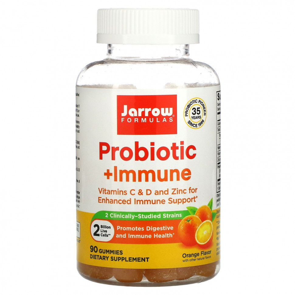   Jarrow Formulas, Probiotic + Immune, , 90     -     , -  