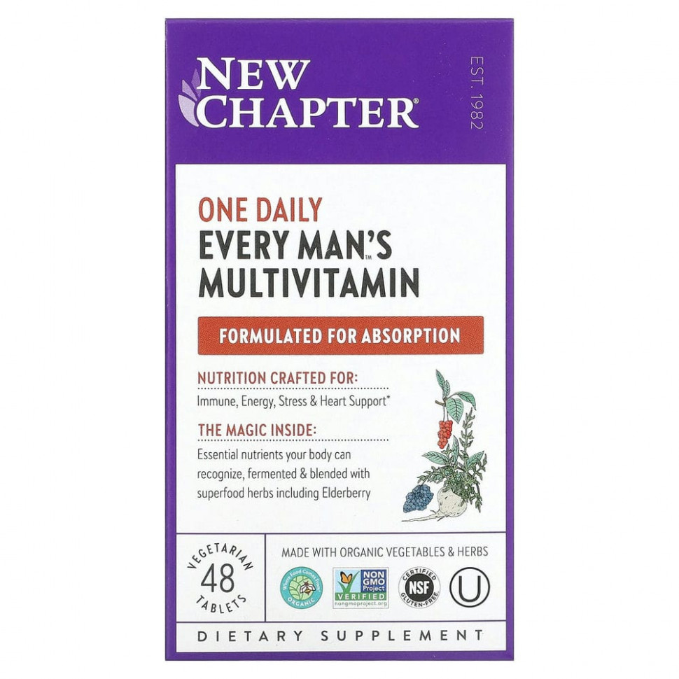   New Chapter, Every Man's,     , 48     -     , -  