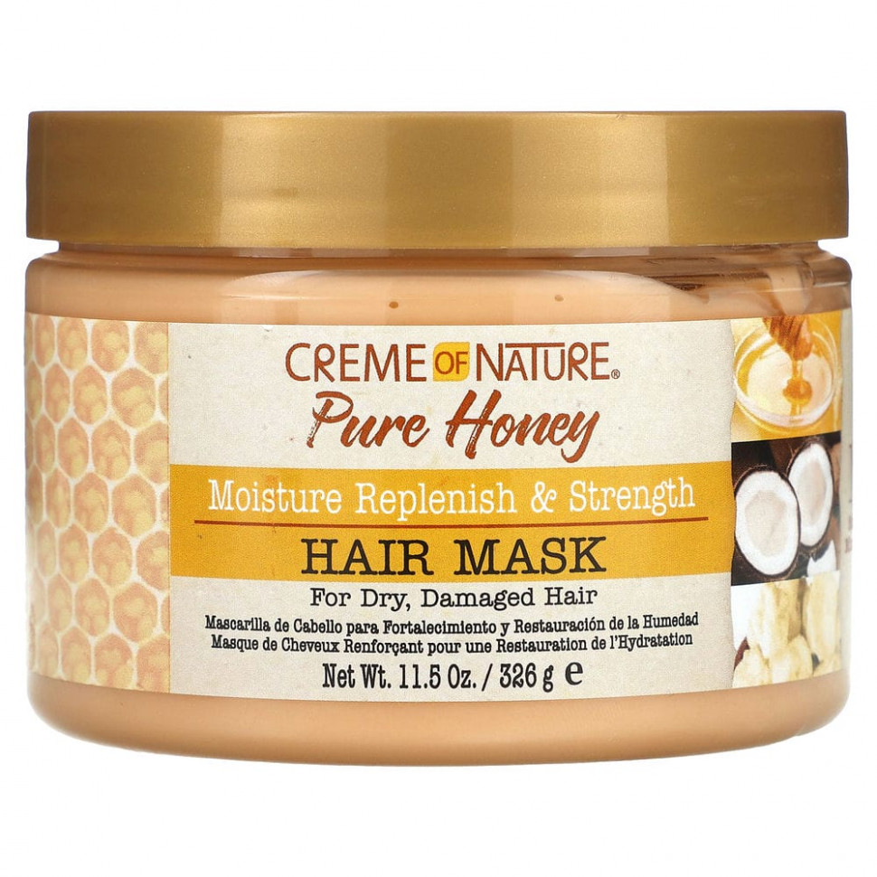   Creme Of Nature, Pure Honey,      , 326  (11,5 )   -     , -  