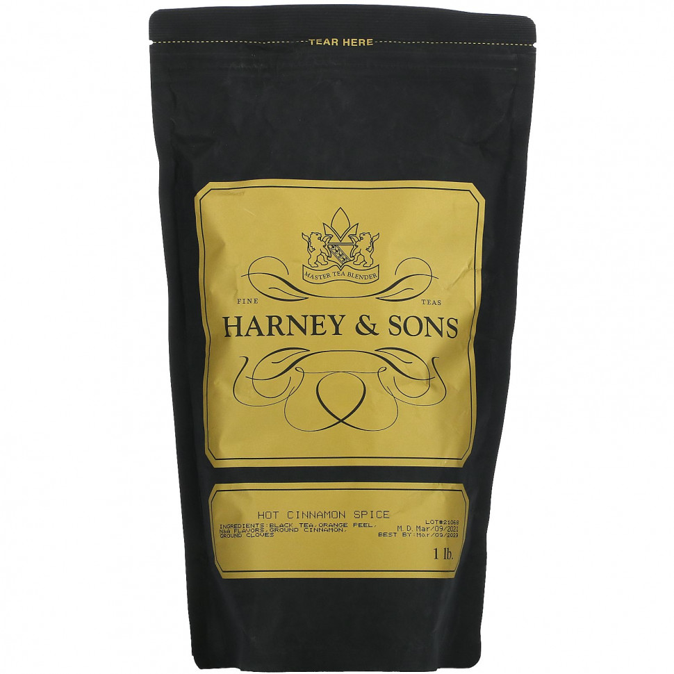   Harney & Sons, Hot Cinnamon Spice, 1 lb   -     , -  