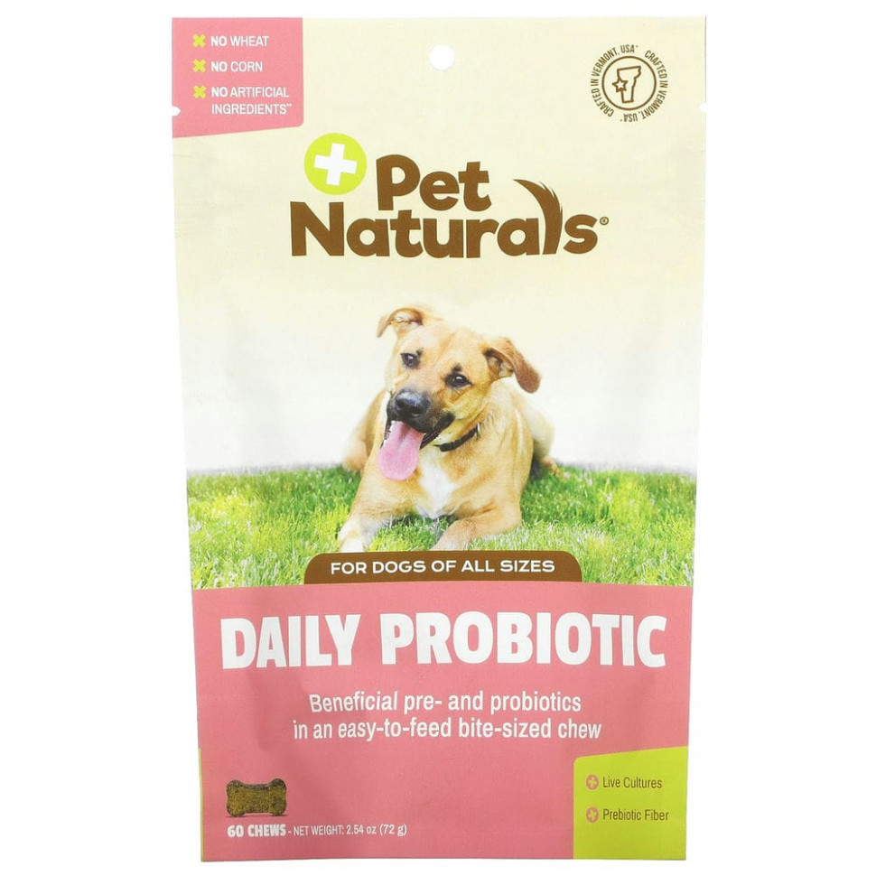   Pet Naturals of Vermont,  ,    , 60  , 72  (2,55 )   -     , -  