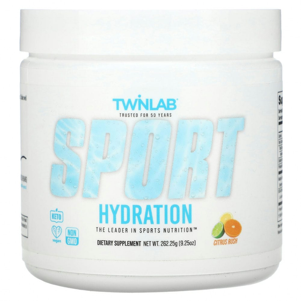   Twinlab, Sport Hydration, Citrus Rush, 262,25  (9,25 )   -     , -,   