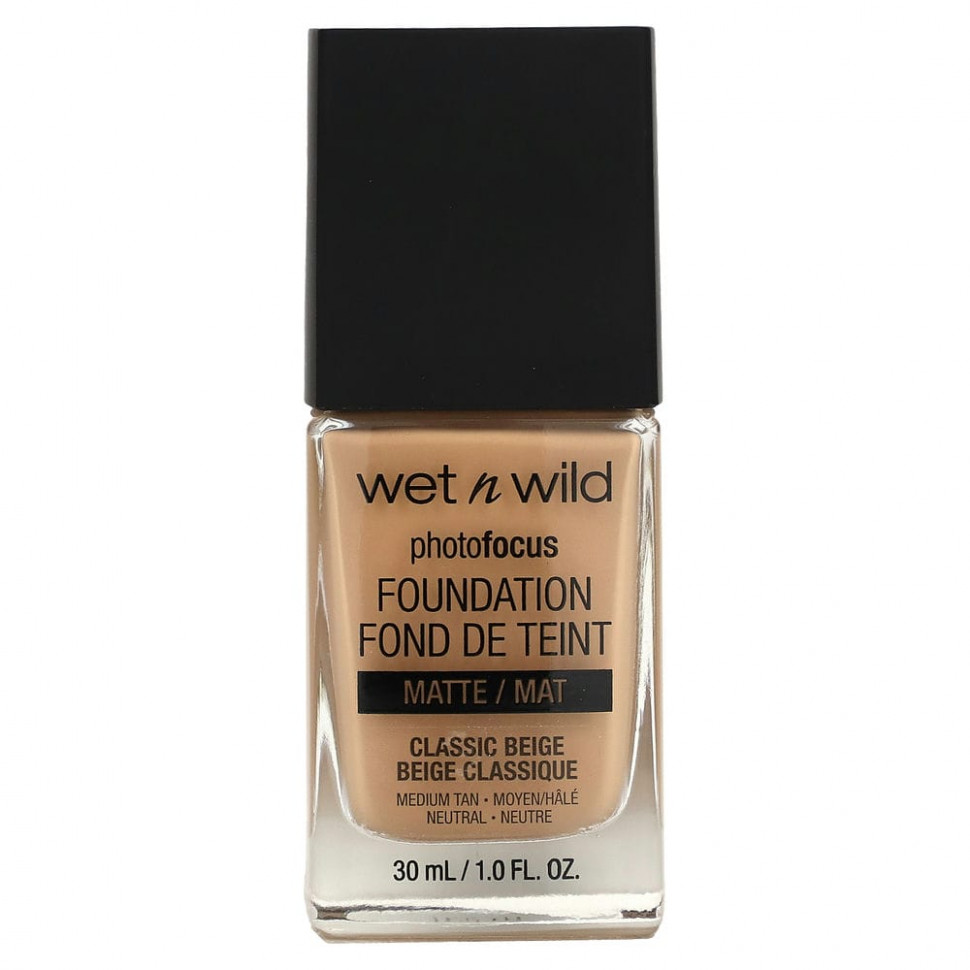   wet n wild, PhotoFocus Foundation,  , , 30  (1,0 . )   -     , -  