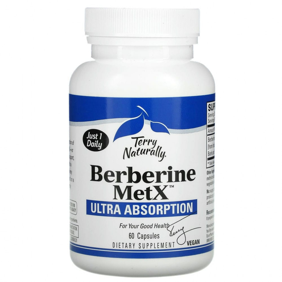   Terry Naturally, Berberine MetX,  , 60    -     , -,   