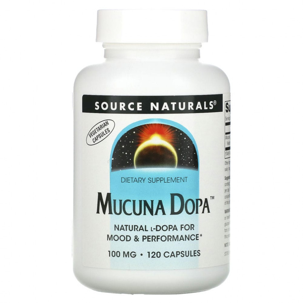   Source Naturals, Mucuna Dopa, 100 , 120    -     , -  