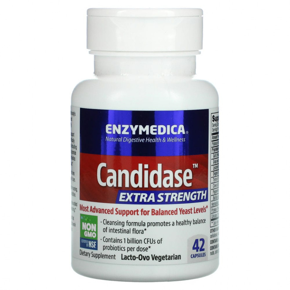   Enzymedica, Candidase, Extra Strength, 42    -     , -,   
