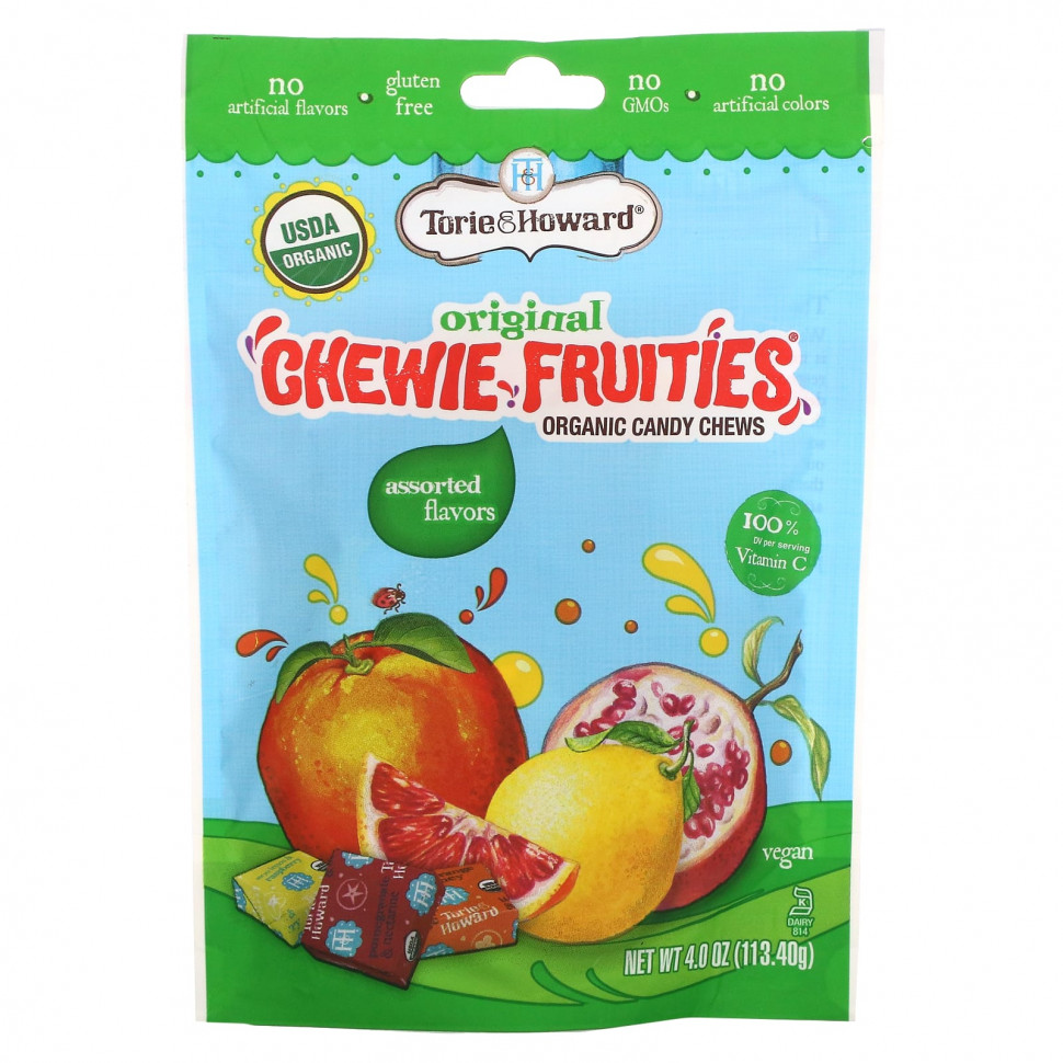   Torie & Howard, Original Chewie Fruities,   , , 113,40  (4 )   -     , -  