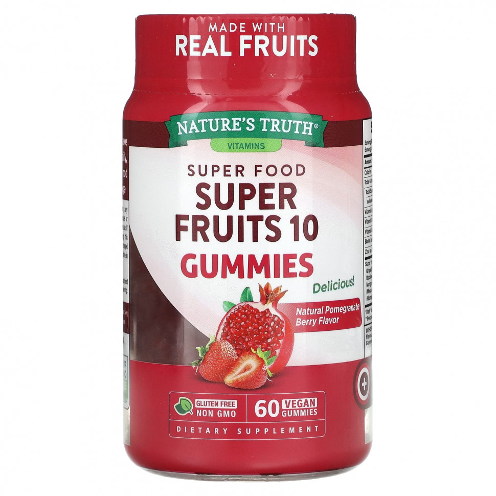   Nature's Truth, Super Fruits, 10  ,   , 60      -     , -,   