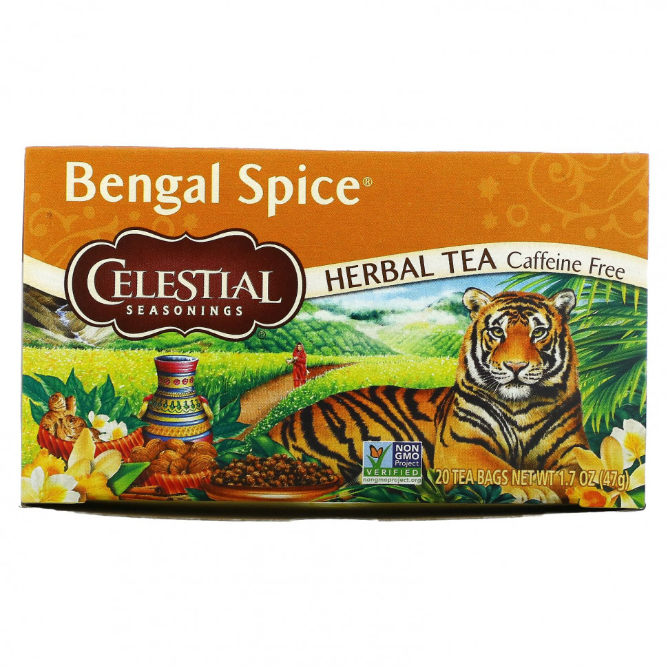   Celestial Seasonings,   Bengal Spice,  , 20  , 47  (1,7 )   -     , -  