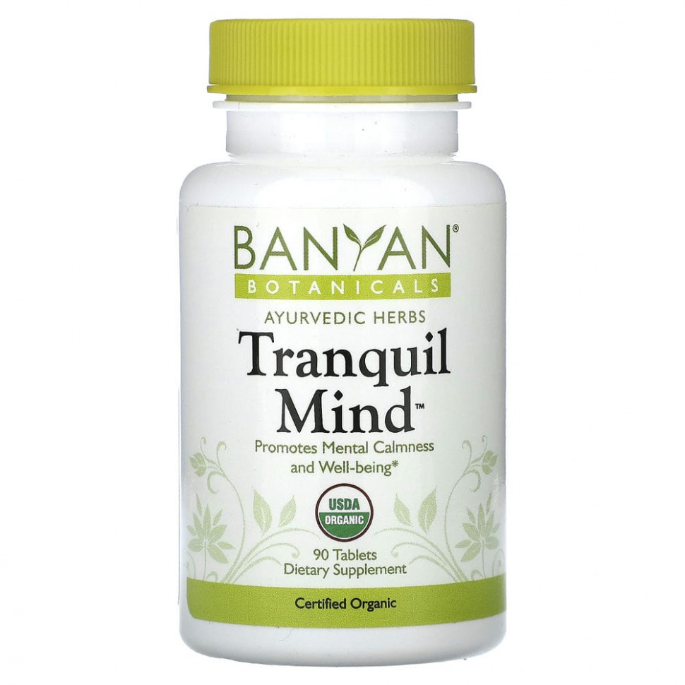   Banyan Botanicals, Tranquil Mind, 90    -     , -,   