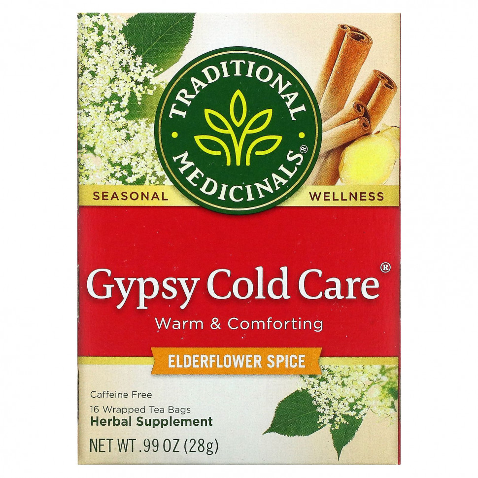   Traditional Medicinals, Gypsy Cold Care,   ,  , 16    , 28  (0,99 )   -     , -  