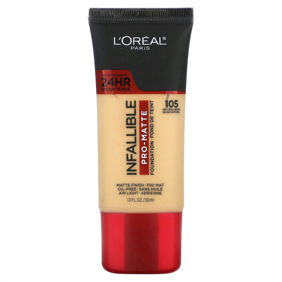   L'Oreal,   Infallible Pro-Matte,    105, 30    -     , -  