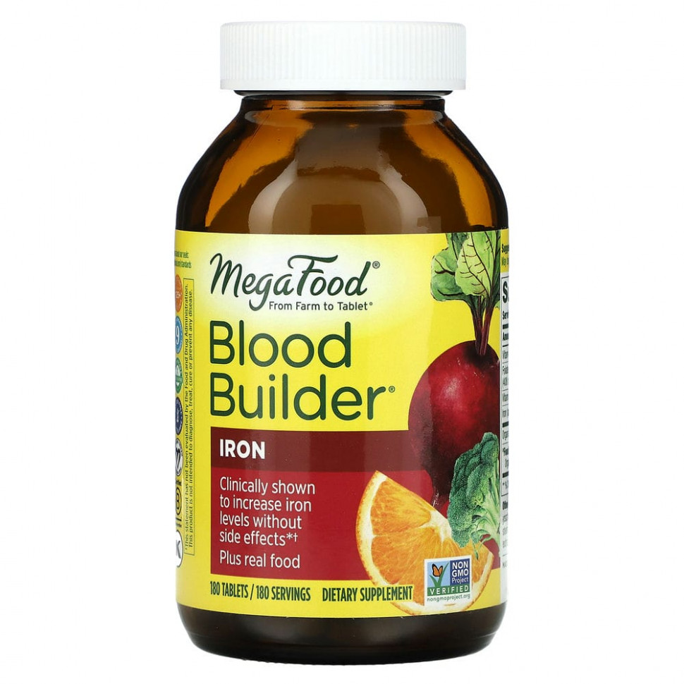   MegaFood, Blood Builder, 180    -     , -,   