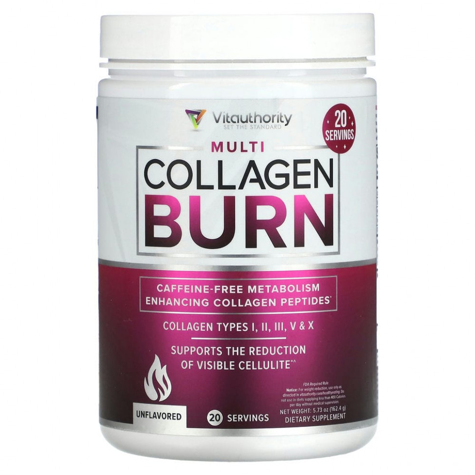   Vitauthority, Multi Collagen Burn,  , 162,4  (5,73 )   -     , -  