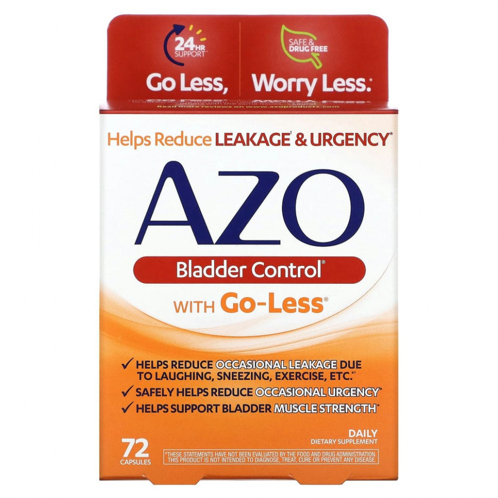   Azo, Bladder Control  Go-Less, 72    -     , -,   