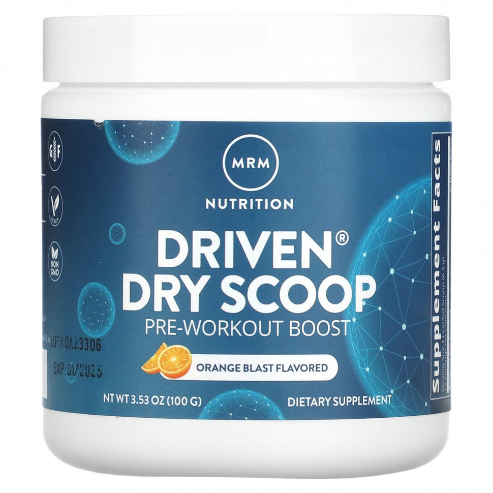   MRM Nutrition, Driven Dry Scoop,  ,  , 100  (3,53 )   -     , -  