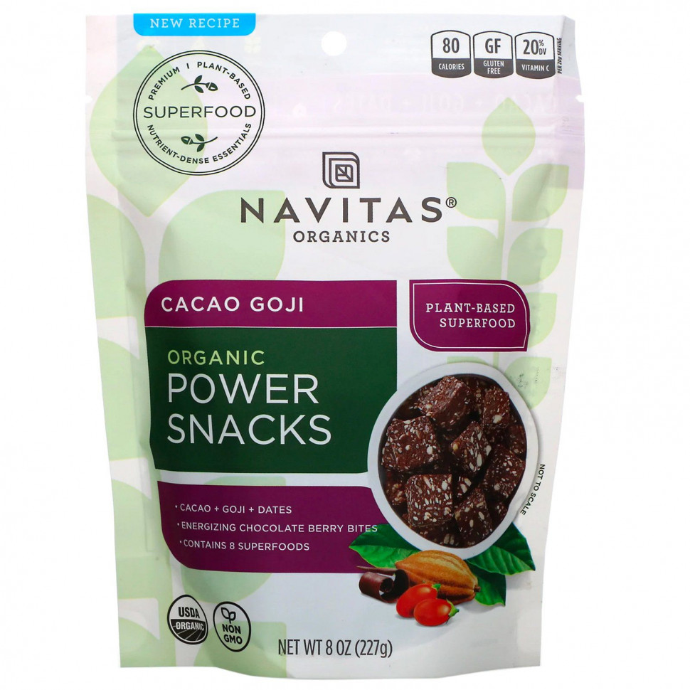   Navitas Organics,  Power Snacks,   , 227  (8 )   -     , -  