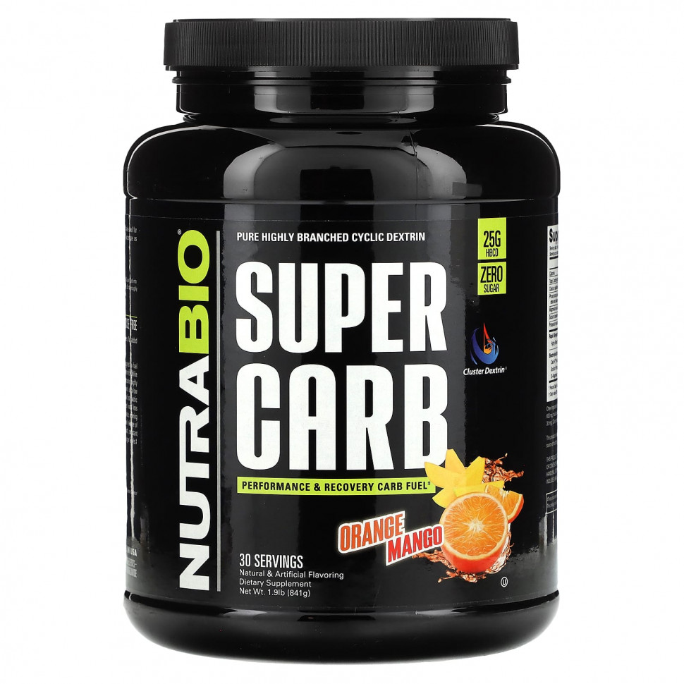   Nutrabio Labs, Super Carb,   , 841  (1,9 )   -     , -,   