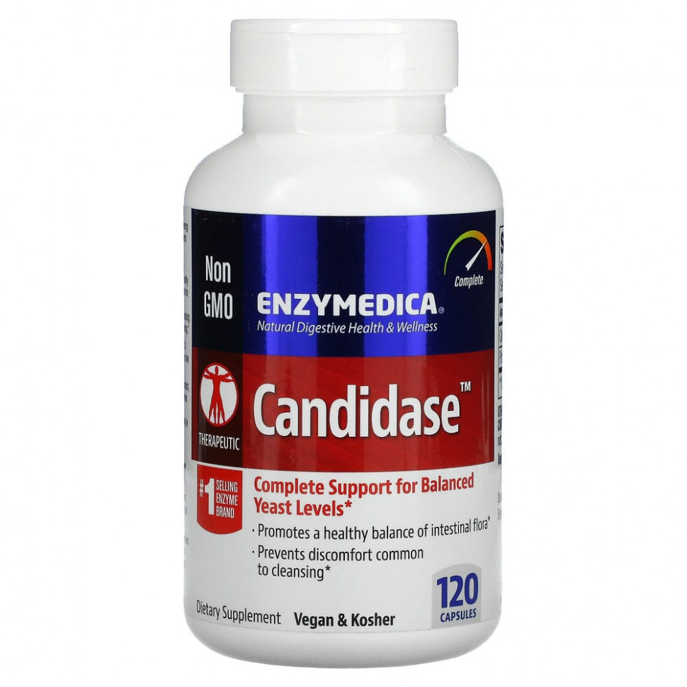   Enzymedica,  Candidase, 120    -     , -,   