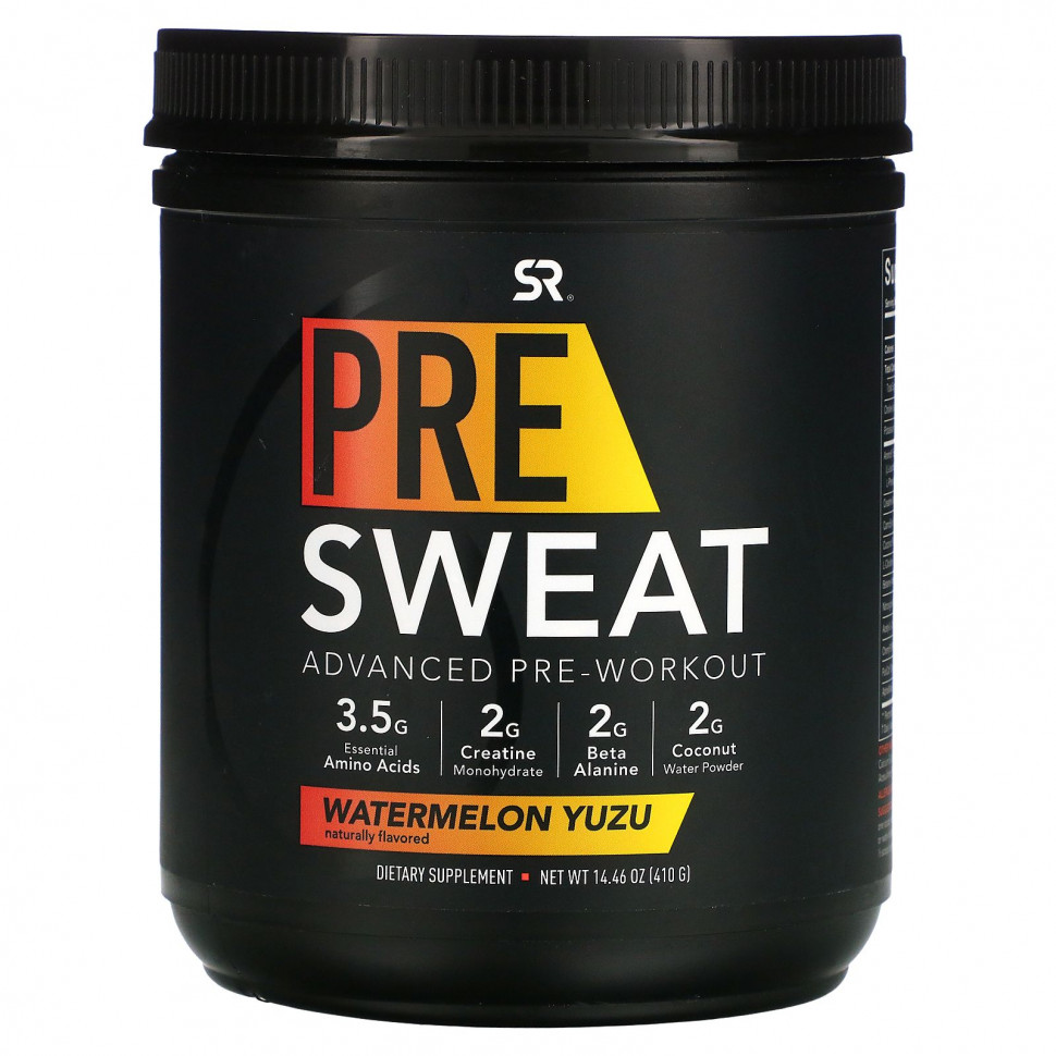   Sports Research, Pre-Sweat Advanced Pre-Workout,  , 14,46  (410 )   -     , -  