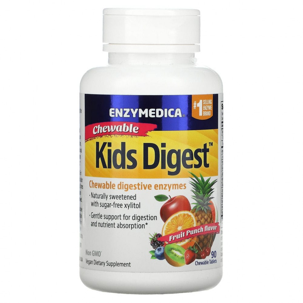   Enzymedica, Kids Digest,   ,  , 90     -     , -,   