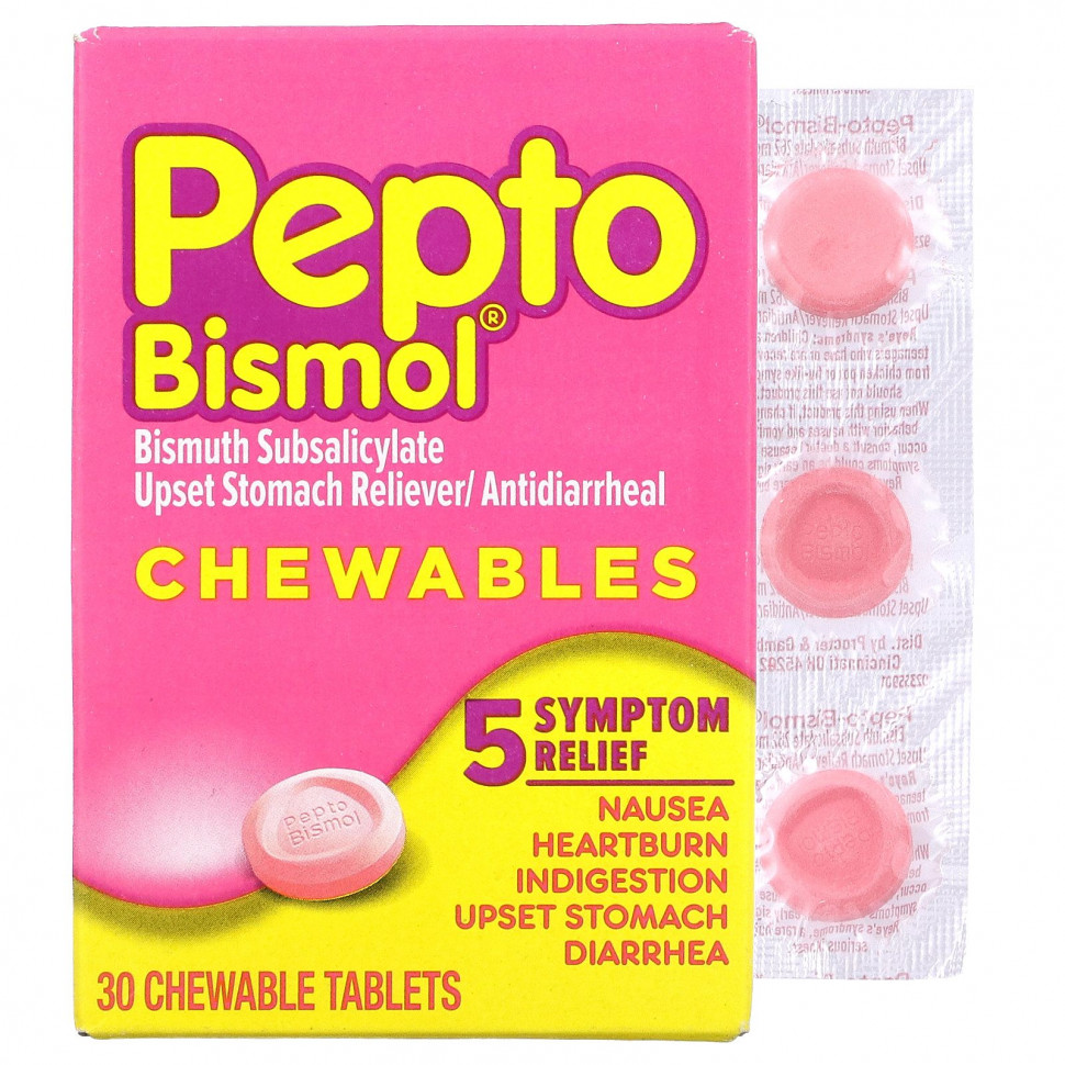   Pepto Bismol,   Pepto Bismol, 30     -     , -  