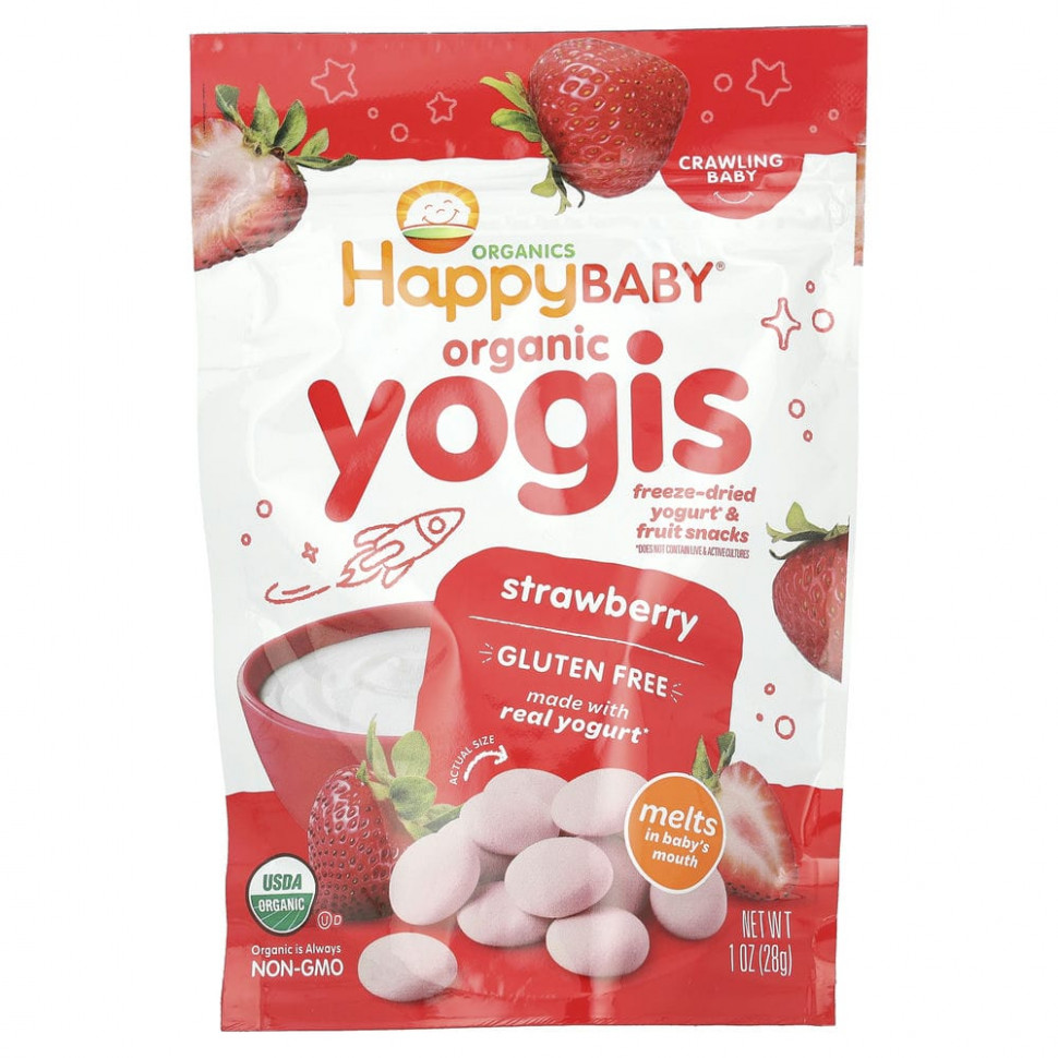   Happy Family Organics, Organic Yogis,       ,  , 28  (1 )   -     , -  