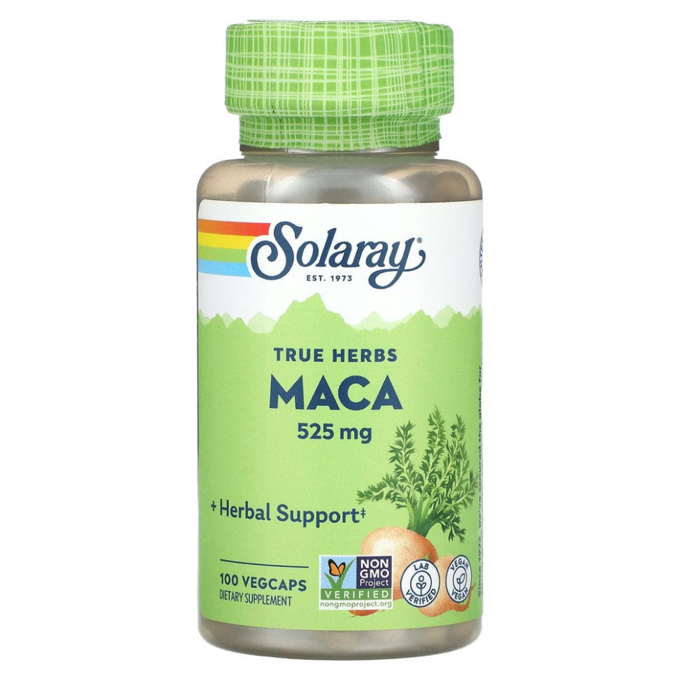   Solaray, True Herbs, , 525 , 100     -     , -,   