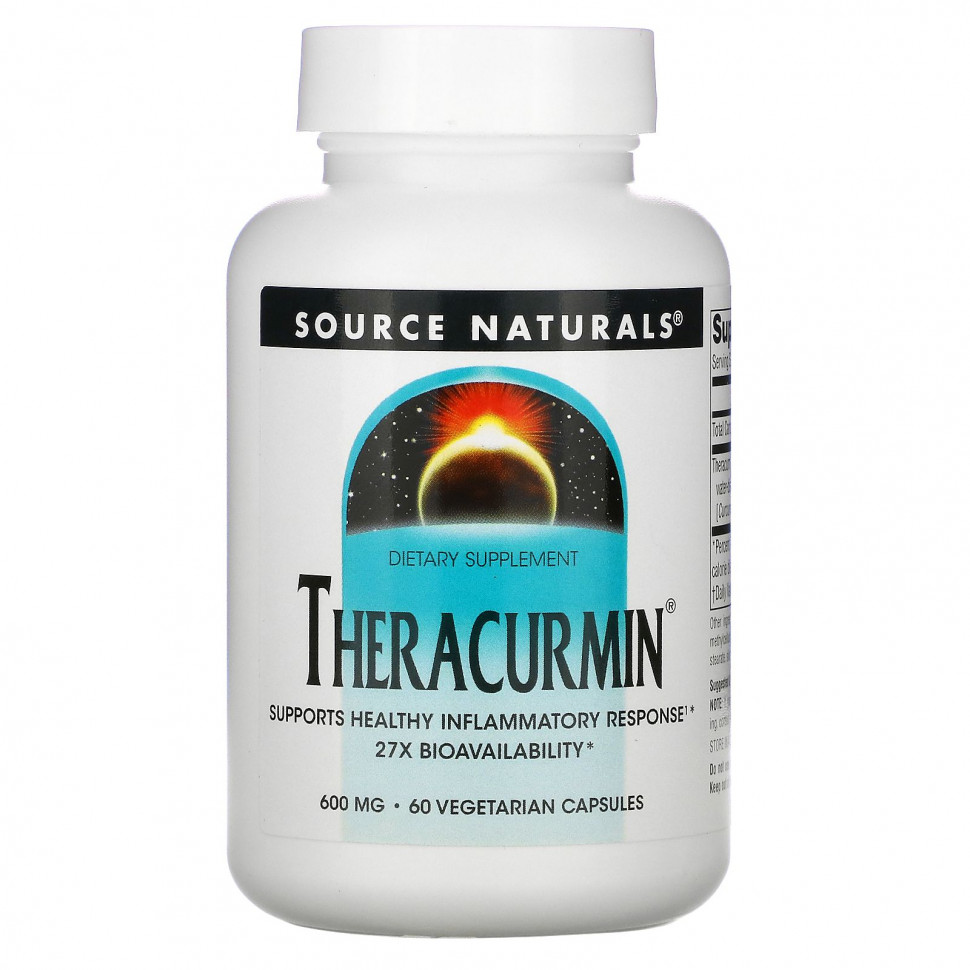   Source Naturals, Theracurmin, 600 , 60     -     , -  