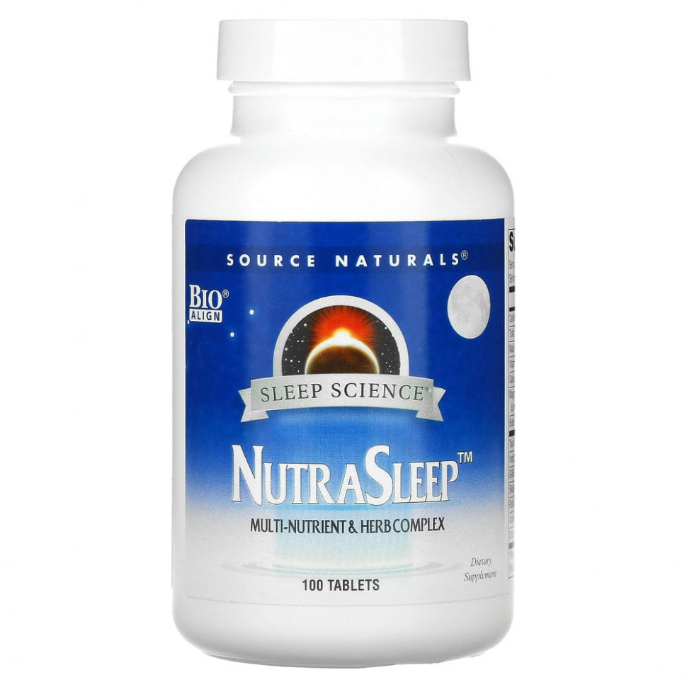   Source Naturals,   NutraSleep, 100    -     , -  