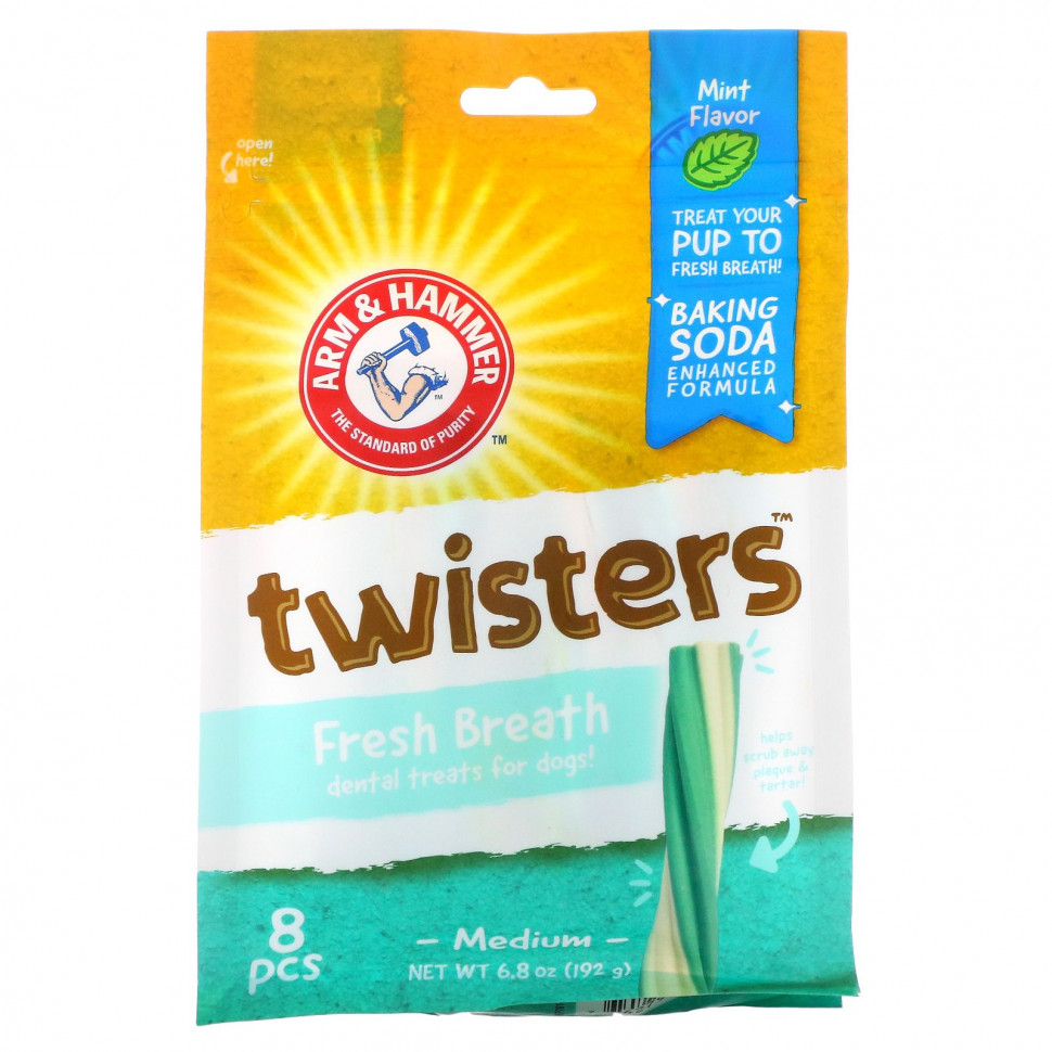   Arm & Hammer, Twister,    Fresh Breath, ,  , 8 .   -     , -  