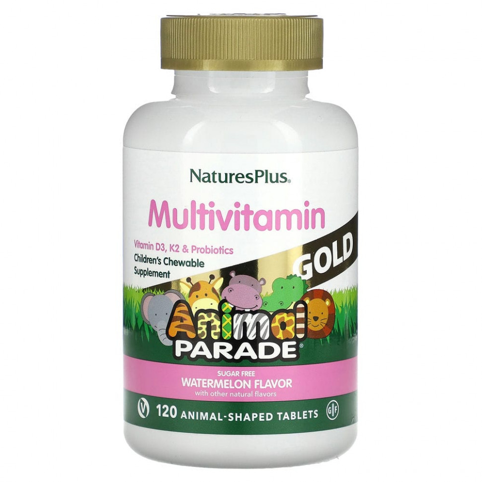   NaturesPlus, Source of Life Animal Parade Gold,       ,   , 120       -     , -  