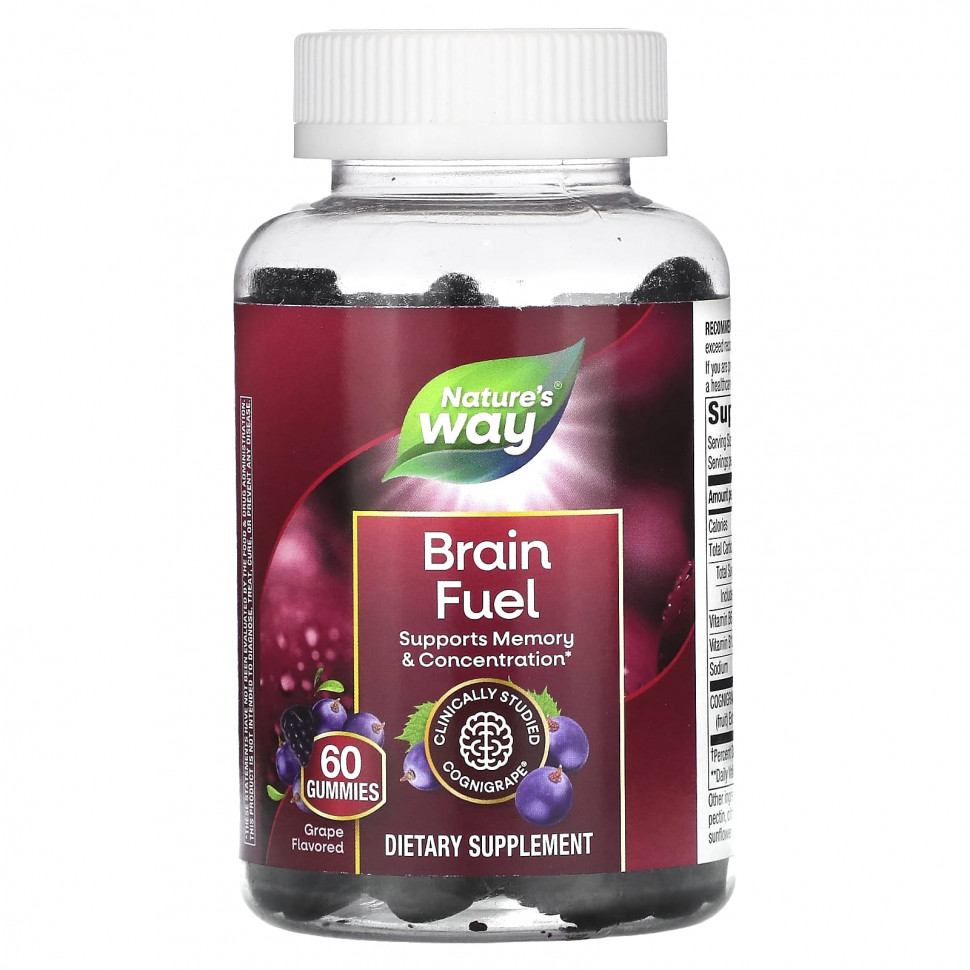   Nature's Way, Brain Fuel, , 60     -     , -  