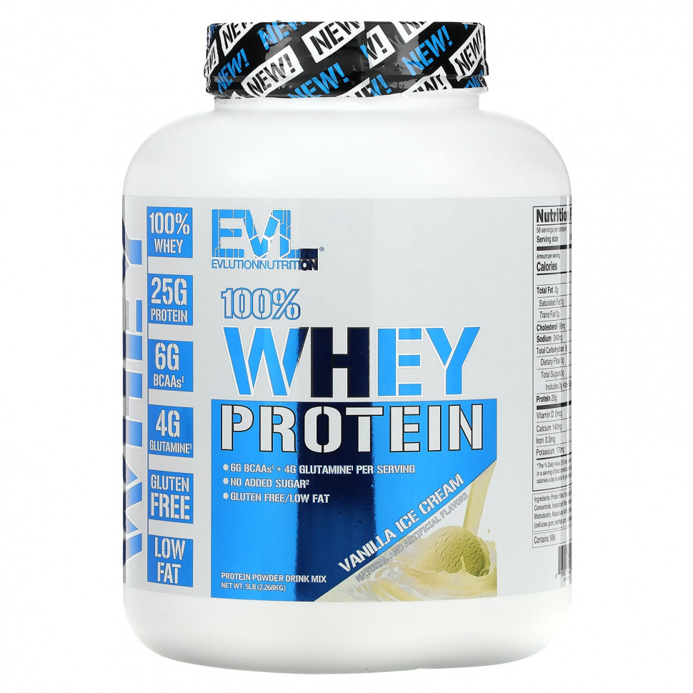   EVLution Nutrition, 100%  ,  , 2,268  (5 )   -     , -  