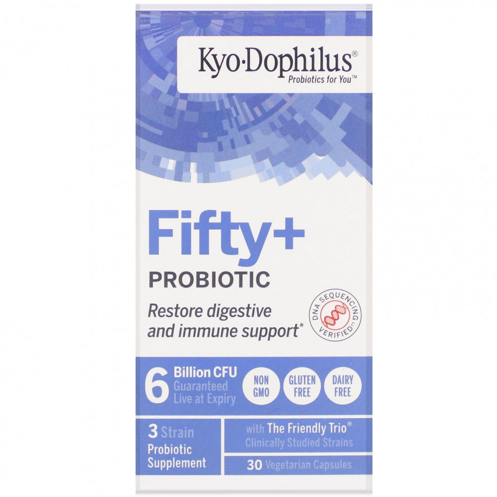   Kyolic, Kyo-Dophilus,  50 , 6  , 30     -     , -  